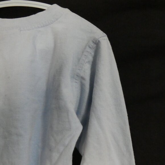 TANGERINE | size 3 | Light Blue Snowman Long Sleeve Top - Picture 11 of 15